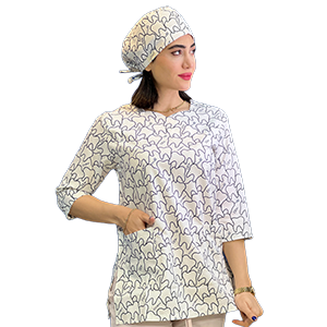 اسکراب طرح دار دندانپزشکی کد 20